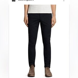 All saints mast black pants jeans size W29